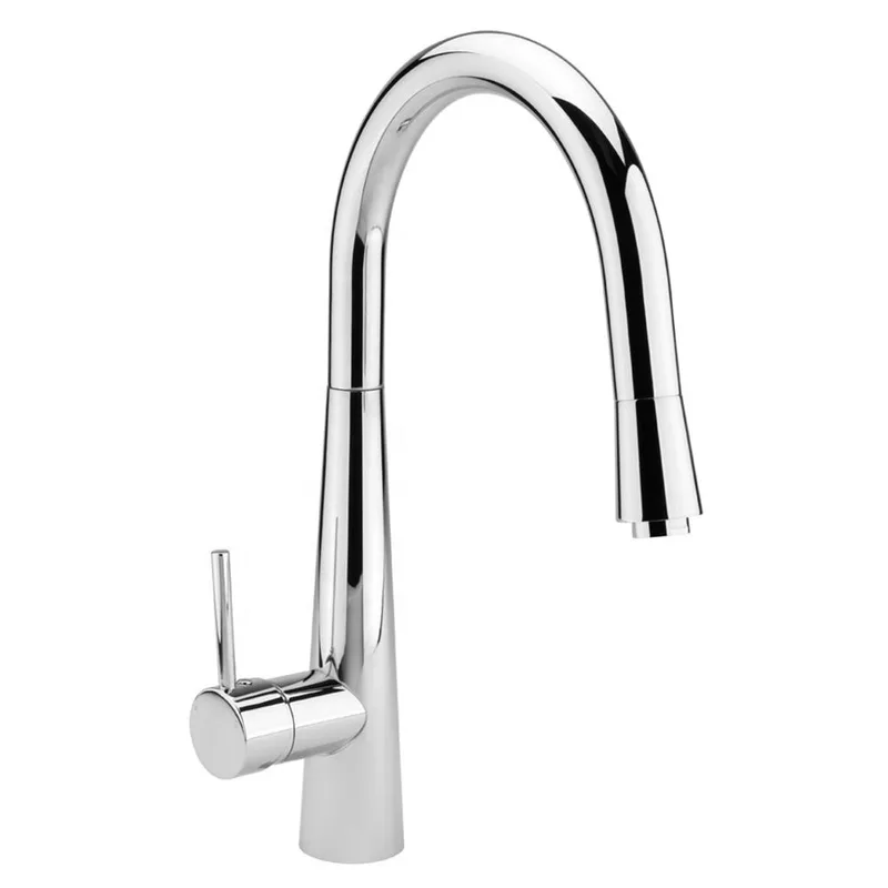 Rose Gold Finish Single-Lever Swan-Neck Kitchen Mixer – photo 2