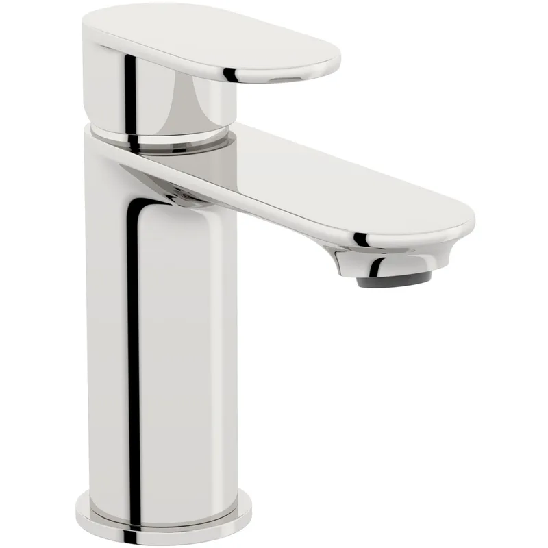 Chrome Oval Single-Lever Basin Mixer