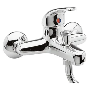 Wall-Mounted Single-Lever Bath Shower Mixer – Rounded Body
