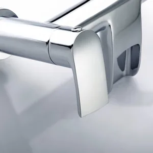 Chrome Waterfall Bath Filler Tap, Deck-Mounted, Two-Handle – photo 2