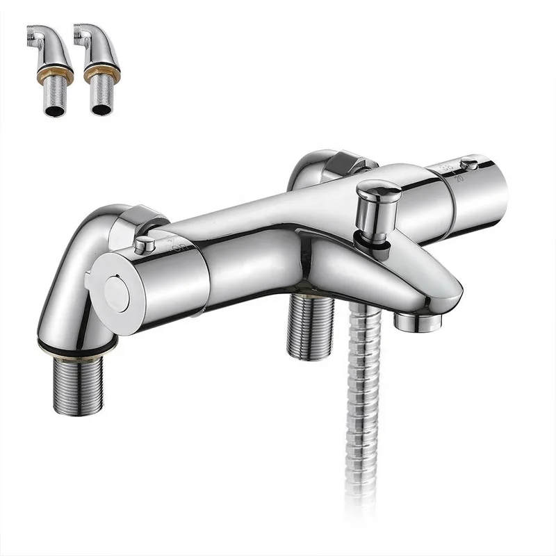 Matte Black Exposed Bar Mixer Shower with Hand Shower – photo 2