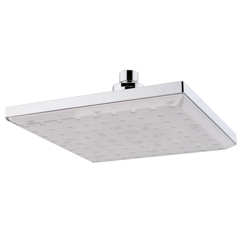LED Shower Column with Square Rain Head and Hand Shower – photo 3