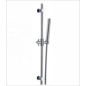 Slim Chrome Shower Slide Bar Set with Hand Shower – photo 3