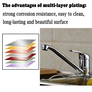 Chrome Single-Lever Kitchen Mixer with Low Swivel Spout – photo 3