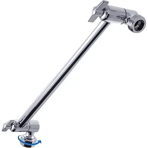 Chrome Adjustable Shower Head Extension Arm
