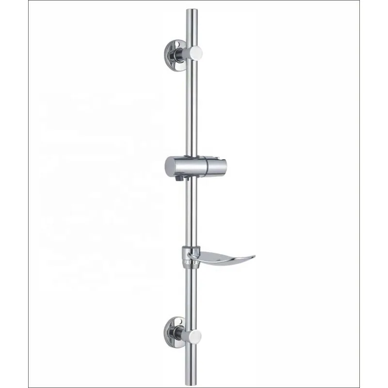 Chrome Shower Slide Rail with Adjustable Holder and Soap Dish – photo 5