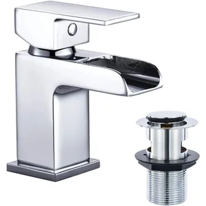 Chrome Single-Lever Mono Basin Mixer – Rounded Lever – photo 2