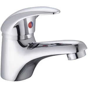Chrome Single-Lever Mono Basin Mixer – Rounded Lever